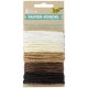Folia cordon en papier nature, 5 m, assorti