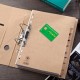 Oxford intercalaires en carton touareg, uni, a4, 6 touches