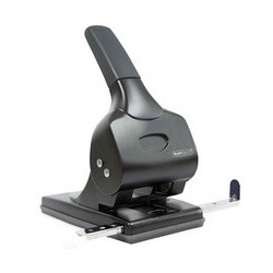 Rapesco perforateur grande capacité alu 65, noir