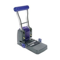 Rapesco perforateur grande capacité p1100, noir / violet
