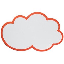 Franken symbole de notation "nuage", autocollant, 60x100 mm
