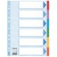 Esselte intercalaires en carton, uni, a4, 6 touches