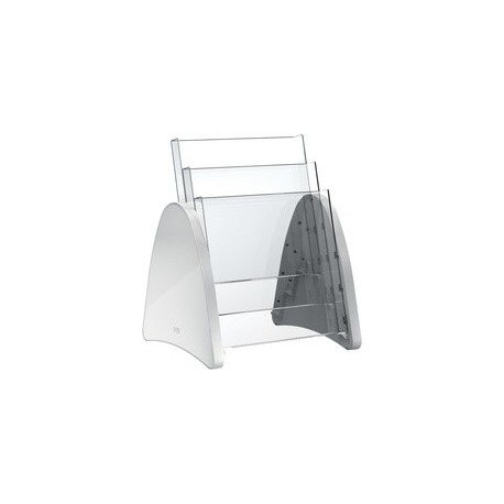Helit porte-brochures de table "the parable", noir
