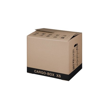Smartboxpro cartons de déménagement "cargo-box xs", marron (LOT DE 10)