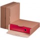 Smartboxpro carton d'expédition pour classeur,marron,(l)50mm (LOT DE 20)