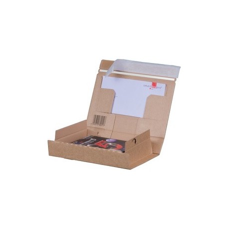 Smartboxpro carton d'expédition pack box, format a4+, marron (LOT DE 20)