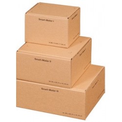 Smartboxpro carton d'expédition "smart mailer", grand, brun (LOT DE 20)