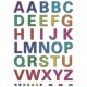 Herma lettres alphabétiques magic a-z, glittery