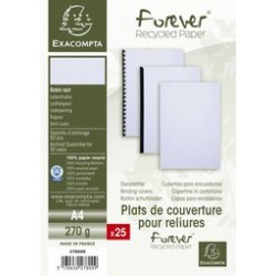 Exacompta plats de couverture forever, a4, blanc
