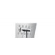 Durable support d'informations duraview stand, a3, argent