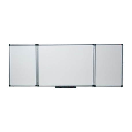 Nobo tableau blanc tryptique, (l)1.200 x (h)900mm
