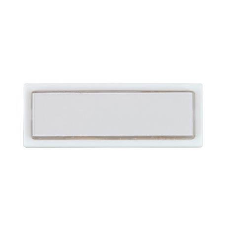 Unitec bouton pour sonnette, plastique, 1- bouton, lumineux