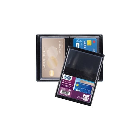 Oxford étui pour 4 cartes de crédit, 0,20 mm, pvc (LOT DE 15)