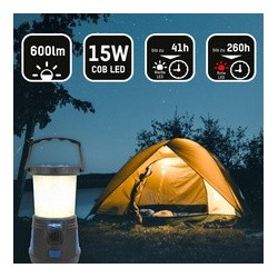 Ansmann lampe de camping cl600b, boîtier en plastique, noir