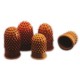 Rexel doigtier, taille 00 - diamètre: 17 mm,  orange