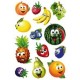 Herma sticker magic "fruits", yeux mobiles