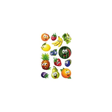 Herma sticker magic "fruits", yeux mobiles
