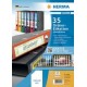 Herma home etiquette dos de classeur, 192 x 38 mm, blanc