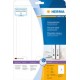 Herma etiquette dos de classeur special, 297 x 61 mm, blanc