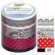 Folia rubans autocollants déco washi-tape blumenreigen