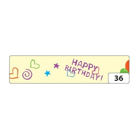 Folia rubans autocollants déco washi-tape, party