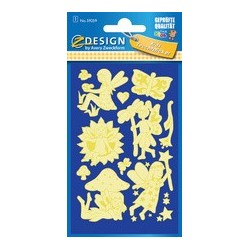Avery zweckform zdesign stickers brillants "elfes"
