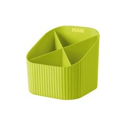 Han multipot à crayons x-loop trend colour, 4 compartiments