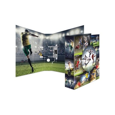 Herma classeur à motifs "football", largeur de dos: 70 mm,