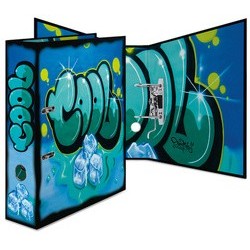 Herma classeur à motif "graffiti", a4, style