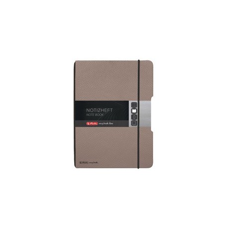 Herlitz carnet de notes my.book flex, a5, anthracite