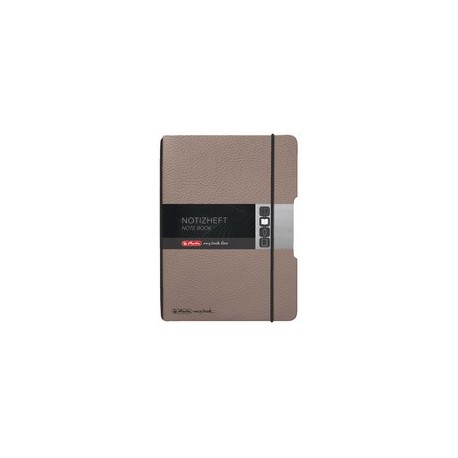 Herlitz carnet de notes my.book flex, format a6, anthracite