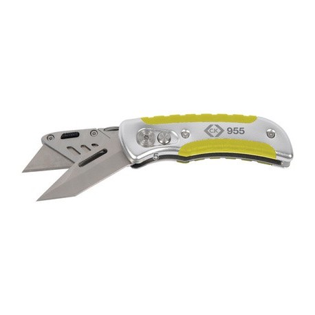 C.k cutter couteau, pliable, 2 lames