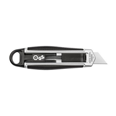 Wedo cutter pour gauchers, lame trapèze, noir/argent