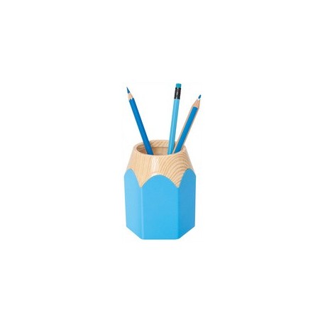 Wedo pot à crayons "pencil", en plastique, vert pomme