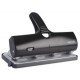 Rapesco perforateur quatre trous alu 40, 40 feuilles, noir