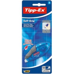 Tipp-ex ruban correcteur "soft grip", 4,2 mm x 10 m, blister