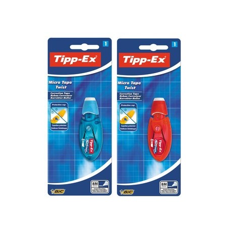 Tipp-ex ruban correcteur "micro tape twist", blister