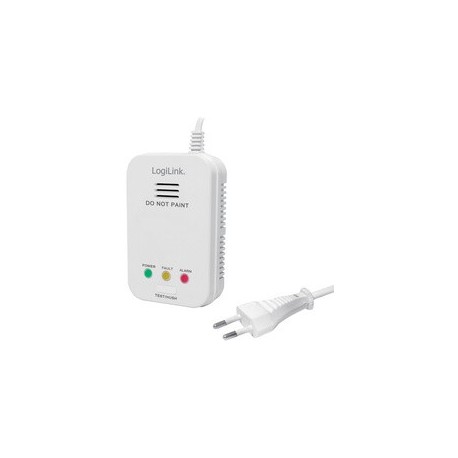 Logilink détecteur de gaz, blanc, signal sonore: env. 85 db