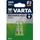 Varta pile nimh "rechargeable accu solar", micro (aaa/hr03)