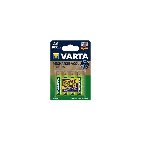 Varta pile nimh "recharge accu endless", mignon aa, 1000 mah