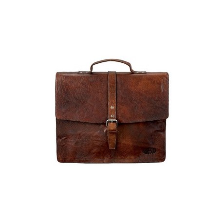 Pride&soul porte-documents "jayden", cuir, rouge