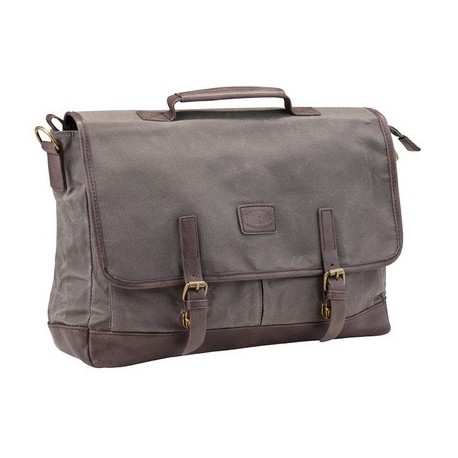 Pride&soul porte-documents "vegas", gris / marron