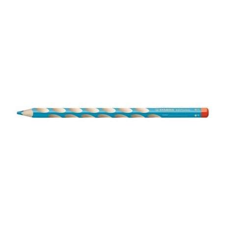 Stabilo crayon de couleur easycolors, pour droitiers, noir