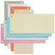 Elba intercalaires en carton, pour format a4, orange,