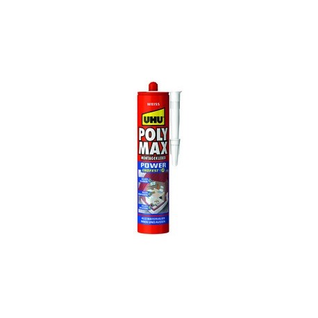 Uhu colle de montage polymax express, blanc
