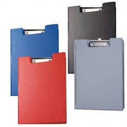 Maul porte-bloc, plastifié, a4, argent