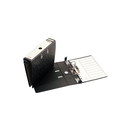 Elba classeur suspendu rado, largeur de dos: 75 mm, a4, noir