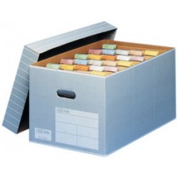 Elba boîte d'archives et de transport tric pour a4, gris/ (LOT DE 5)