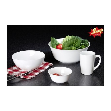 Snap by r & b assiette à soupe "4every day" (LOT DE 24)