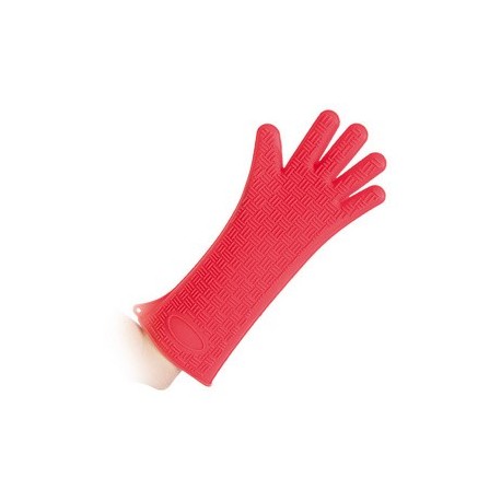 Hygostar gants en silicone "heatblocker", rouge